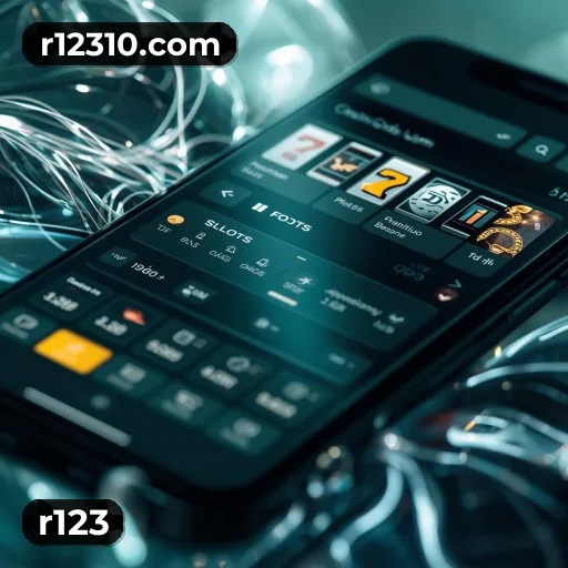 Comparação APP mobile vs versão web da r123